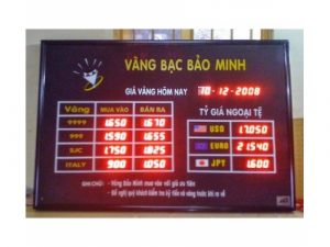 Bảng giá vàng led đẹp