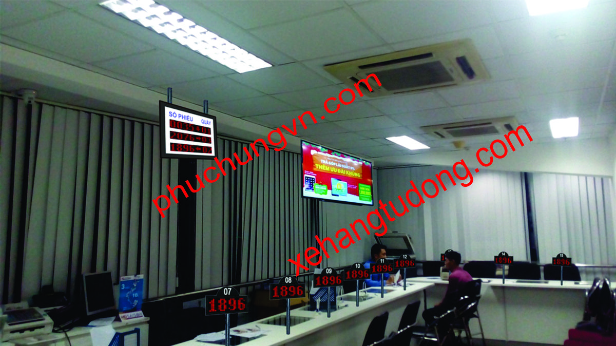 Hệ thống xếp hàng thực tế 3
